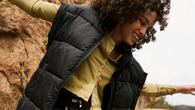 Gap womens hot sale down vest