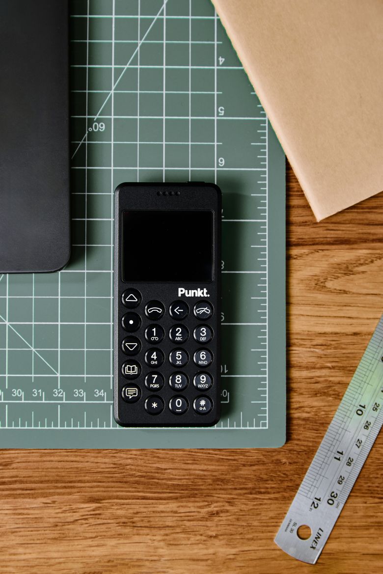 The Punkt MP02 is the latest version of the Swiss company's feature phone.