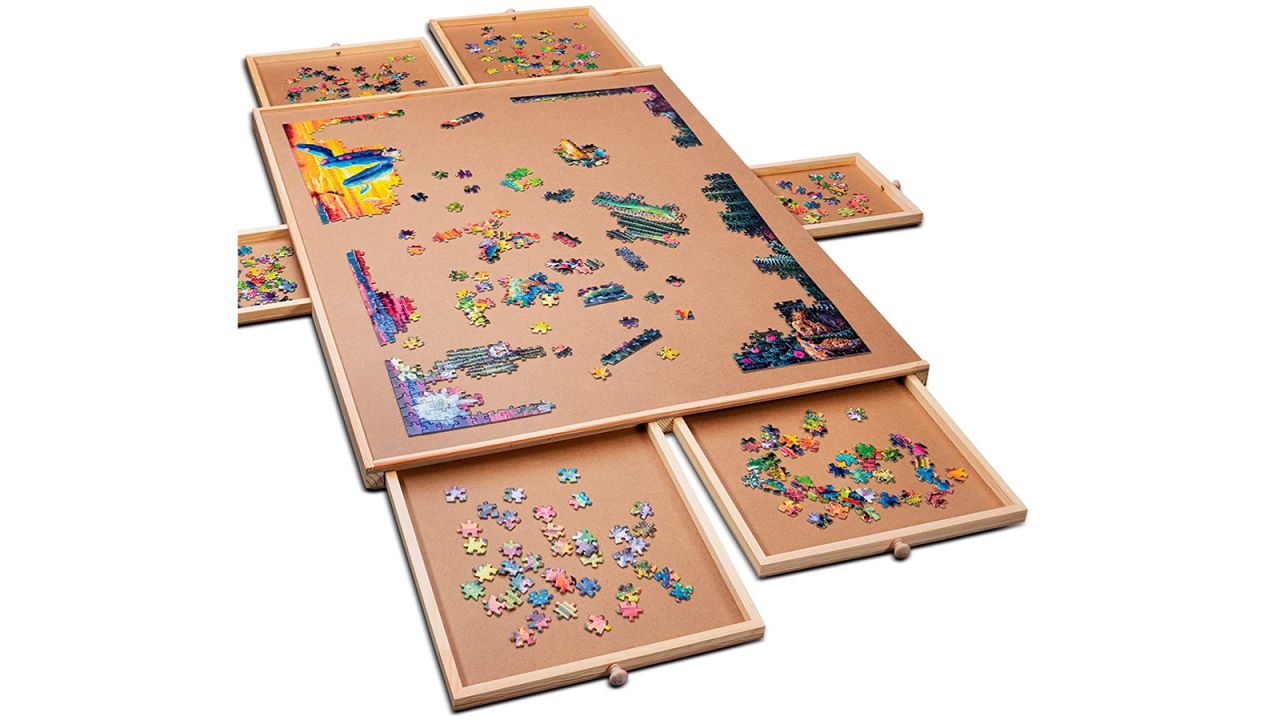 1500 Piece Wooden Jigsaw Puzzle Table