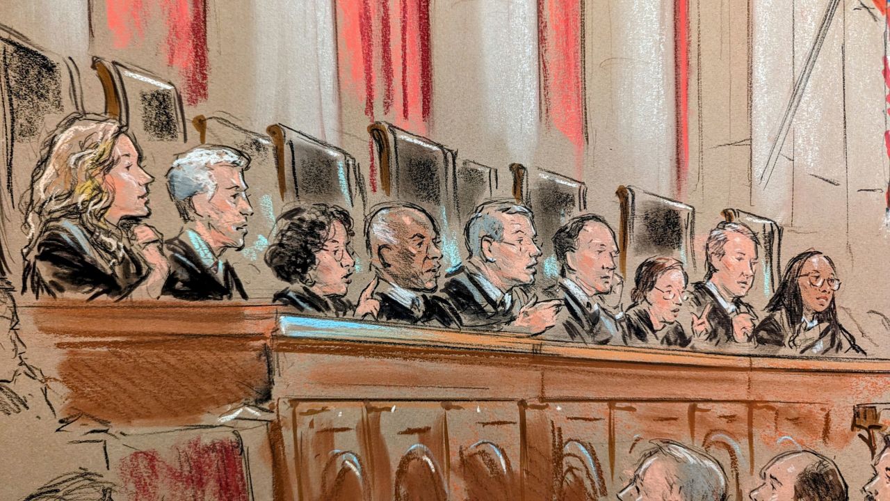 The US Supreme Court during arguments in Relentless Inc v. Department of Commerce on Wednesday, January 17, 2024.