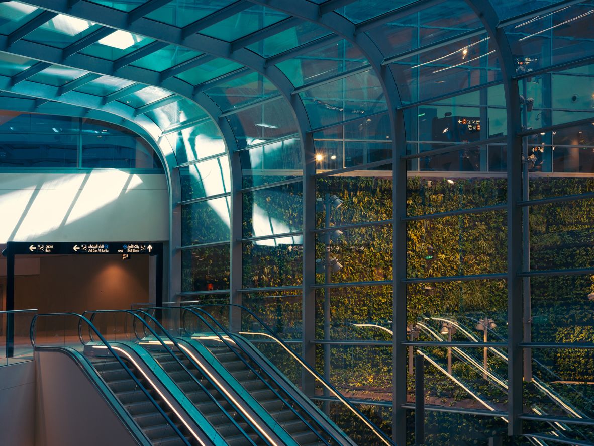 <strong>Futuristc feel: </strong>The popular station is made up of seven floors with 17 elevators and 46 escalators.