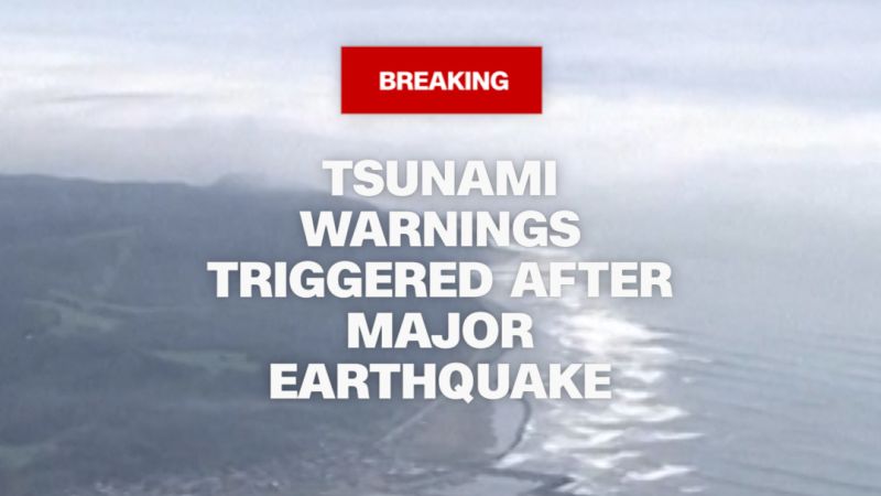 Tsunami japan 2025 cnn