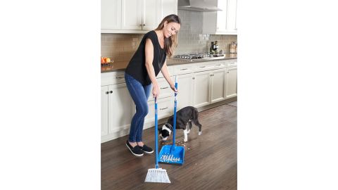 Quickie Stand & Store Upright Broom and Dustpan Set