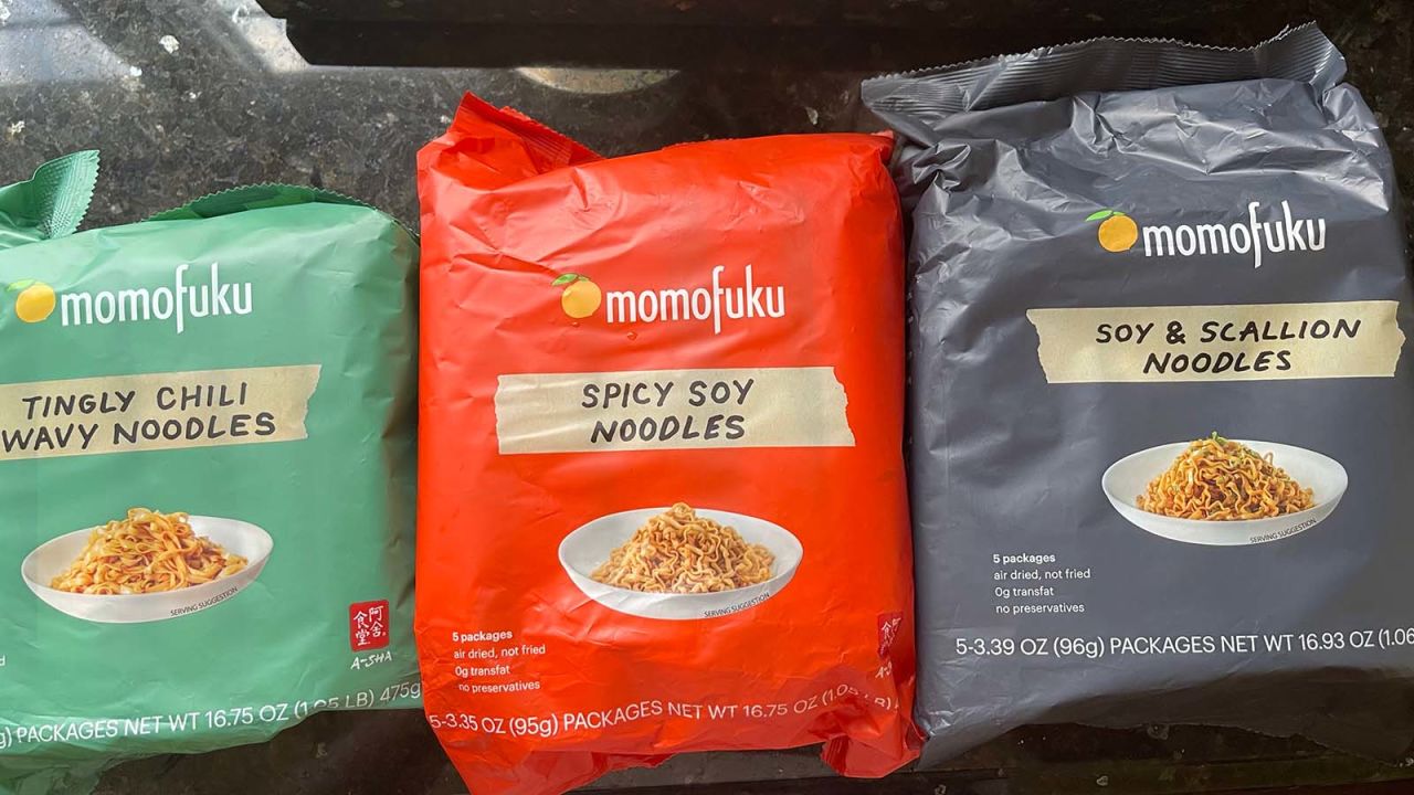 underscored Momofuku Spicy Soy Noodles
