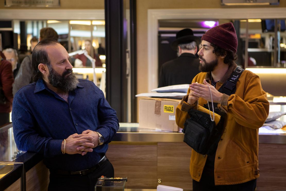 On Hulu's "Ramy," Nakli (left) plays the title character's Uncle Naseem. Ramy Youseff, the show's award-winning creator and lead actor, credits Nakli with playing a formative role in his career.