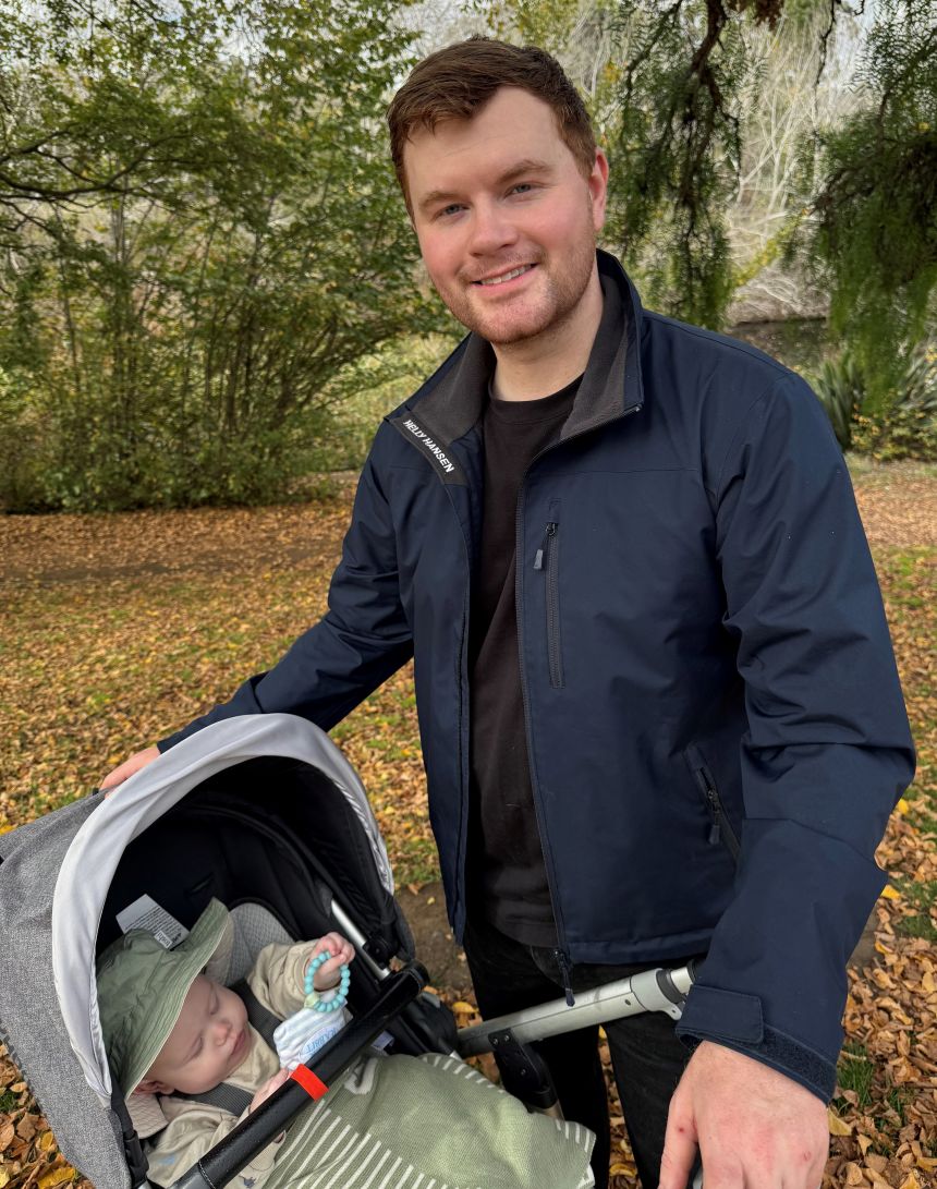 Lewis Rands, whose gastrointestinal illness had been debilitating, says changing his diet to avoid emulsifiers has improved his life dramatically. Now, for instance, he can take long walks with his family.