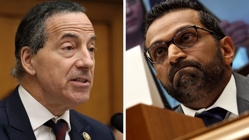 Meeting picture of FBI Director Kash Patel with House Democrats