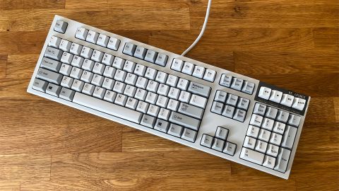 The full-sized Realforce R2 PFU Limited Edition mechanical keyboard.
