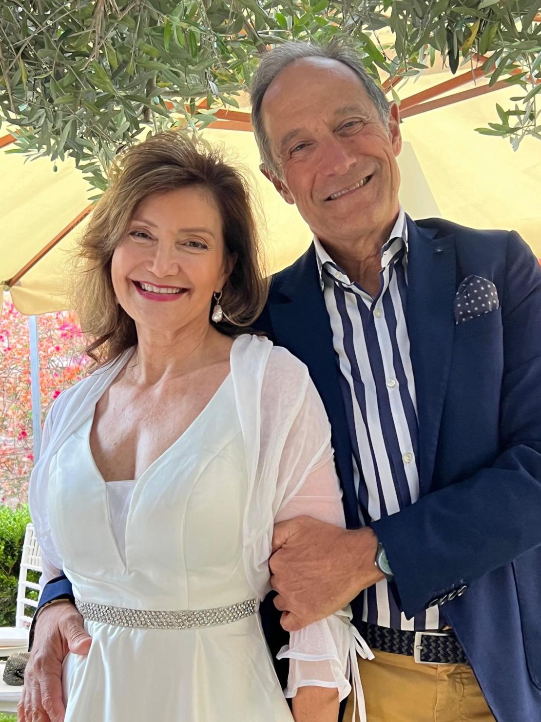 Catherine and Fausto enjoy looking back on their fateful meeting.