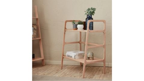 Used wooden shelves