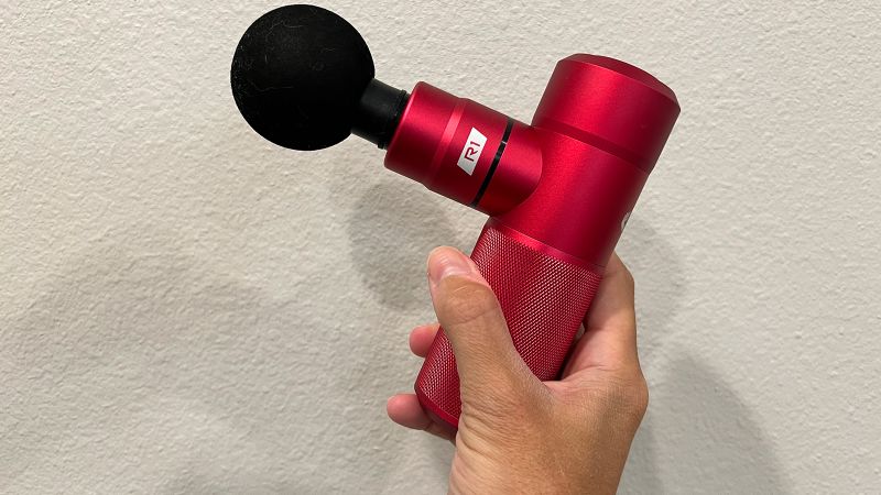 I'll never travel without the Roll Recovery R1 massage gun again