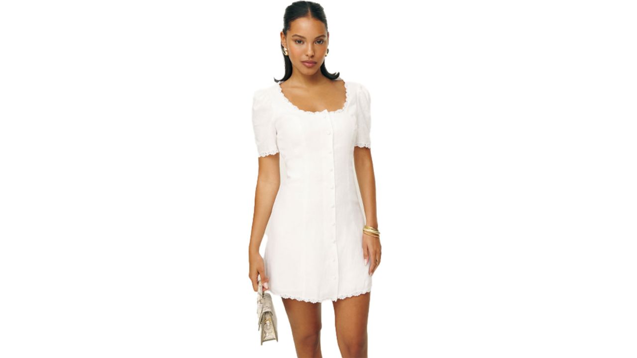 Reformation Anabella Linen Dress