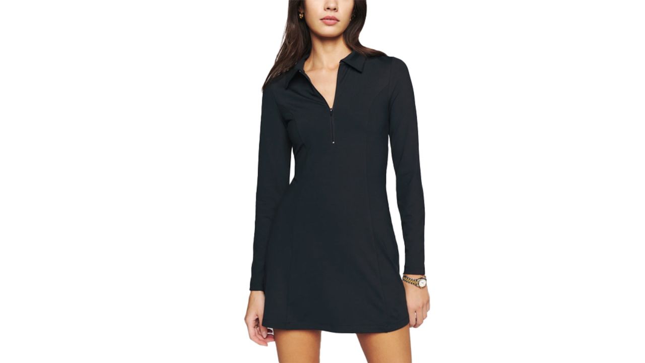 Reformation Desirae Ecostretch Dress