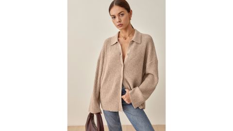 Reformation Fantino Cashmere Collared Cardigan product card CNNU.jpg