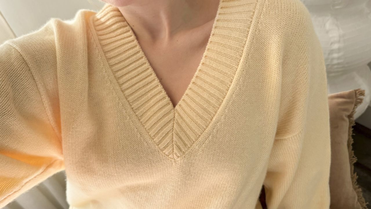 Reformation V-Neck Sweater - Stephanie.jpg