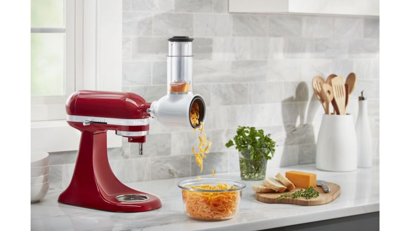 Two Most Gifted KitchenAid Items For The Holidays CNN Underscored   Refurbished Fresh Prep Slicer Shredder Attachment 