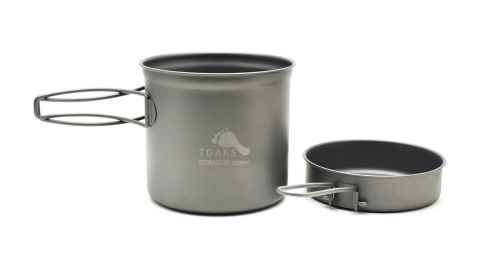 rei best products Toaks Titanium 1100ml Pot with Pan