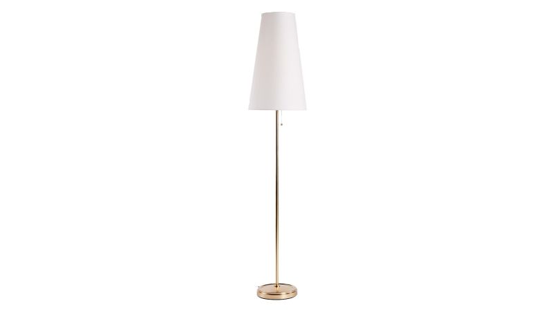 Narrow store floor lamps