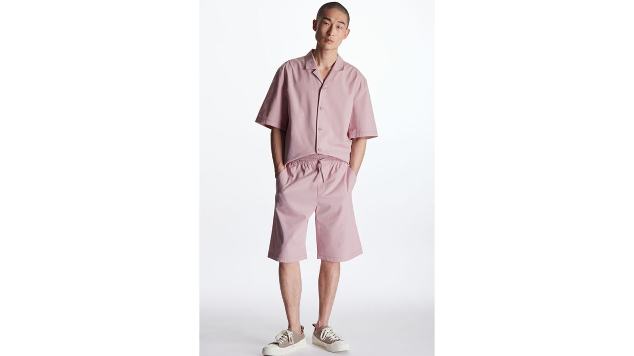 Relaxed-Fit Camp-Collar Shirt and Relaxed-Fit Board Shorts