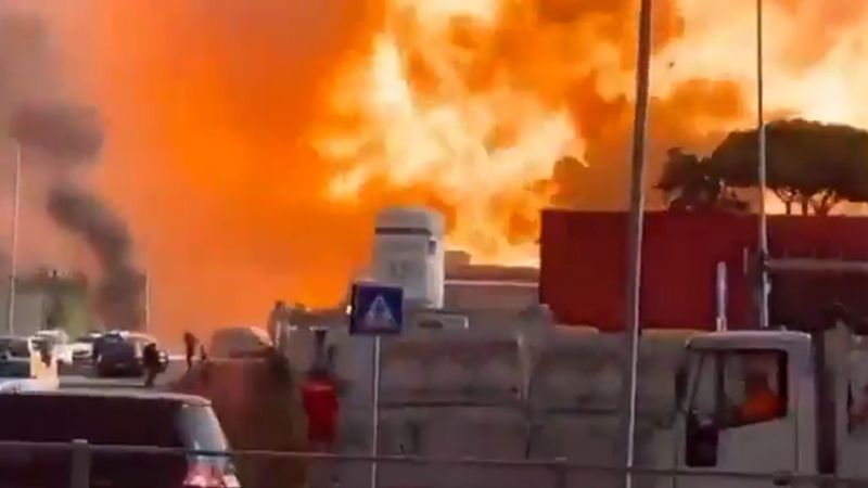 More than 40 people injured in Rome gas station explosion