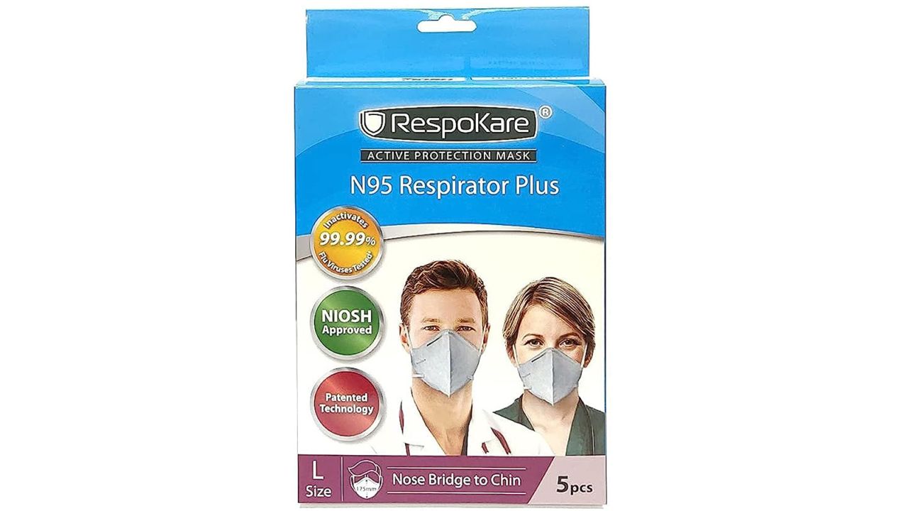 Masque RESPIRATEUR KN95 PRO 5pcs/box