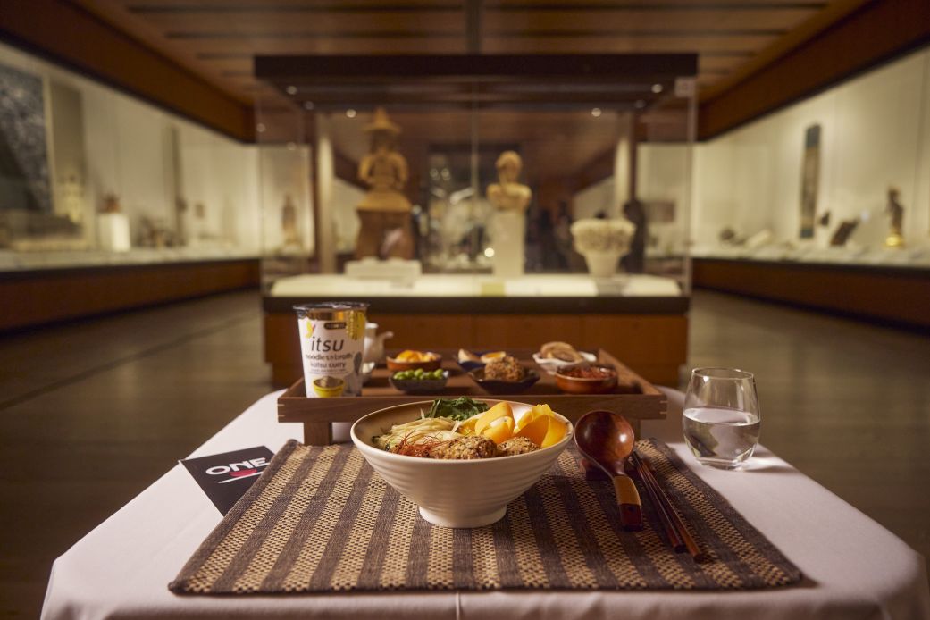 "Restaurant for One" by itsu at the British Museum's Japanese Galleries.