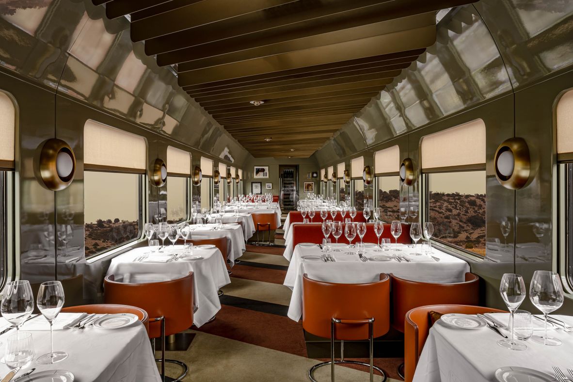 <strong>Restaurant Car:</strong> Super-chef Heinz Beck is the mastermind behind the train's menus.