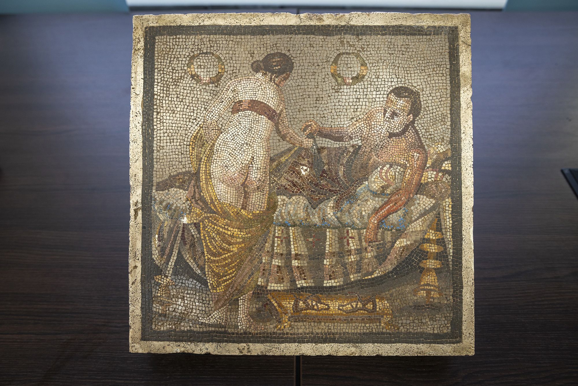 mosaic stolen by German officer in World War II returned to