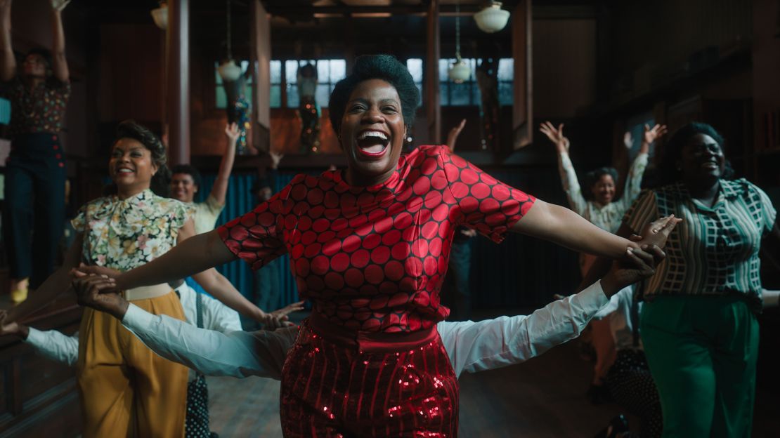 (From left) Taraji P. Henson, Fantasia Barrino and Danielle Brooks in “The Color Purple."