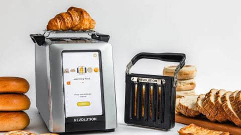 Revolution InstaGLO Toaster + Panini Press + Warming Rack Combo