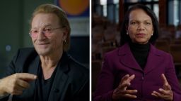U2 rock star Bono<strong> </strong>has been a prominent activist in the global fight against HIV/AIDS, including working with the George W. Bush administration supporting programs like President’s Emergency Plan for AIDS Relief (PEPFAR).