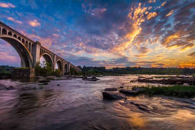 <strong>On the river: </strong>The James River offers beautiful scenery and outdoor recreation.