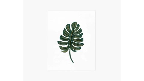 Monstera Leaf Art Print