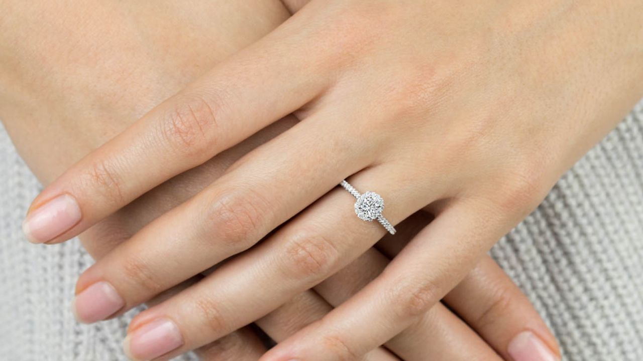 Enthrall Lab Diamond Ring 