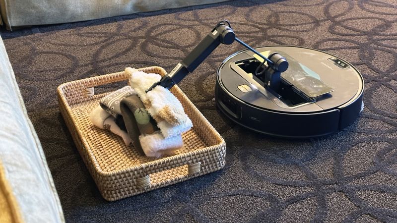 CES 2025: Roborock's new Saros Z70 robot vacuum comes with an arm