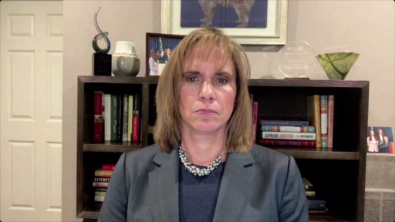 Mimi Rocah, an adjunct legal professor and former district attorney of Westchester County, New York, appears on CNN on Wednesday.