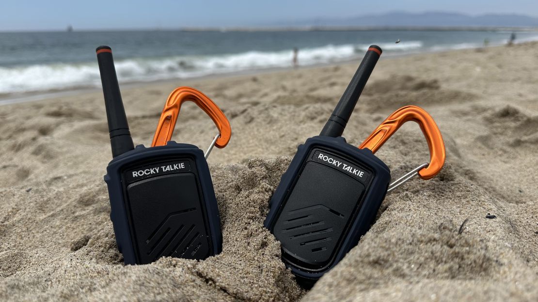 The Rocky Talkies outperformed everything else in our distance testing, even when separated by a 20-foot berm on the beach. And they don't mind a little sand.