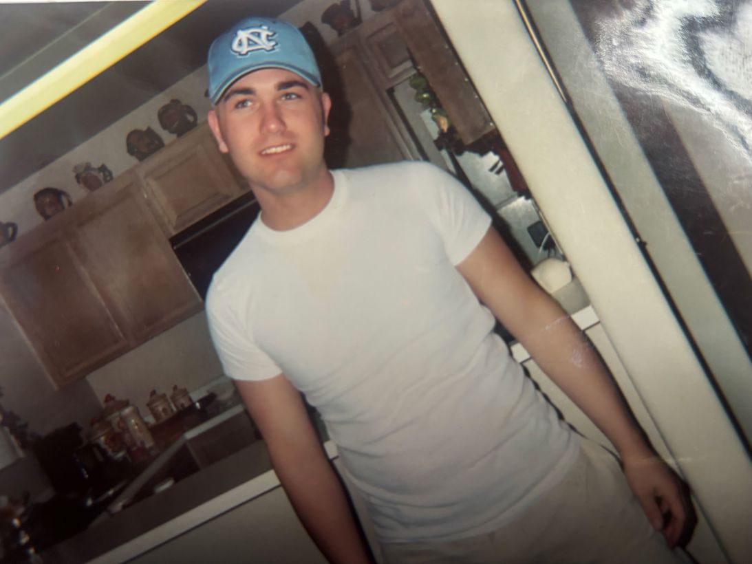 Rocky Tishma pictured as a teenager.