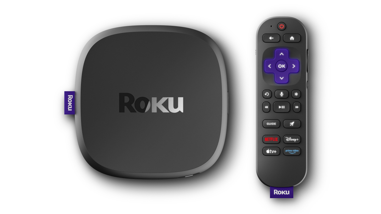 (L, R) Roku Ultra 2024 and Roku Voice Remote Pro 2nd Gen