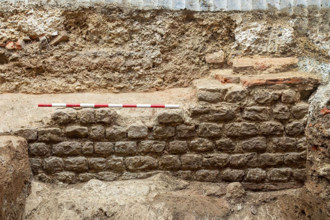 An image showing part of the archaeological site.