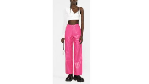 Rotate High-Waisted Wide-Leg Trousers