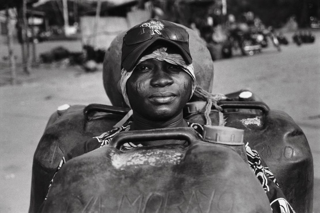 Hazoumé’s iconic work uses discarded fuel canisters. “I take photos to remember the containers I'm interested in,” he told CNN.