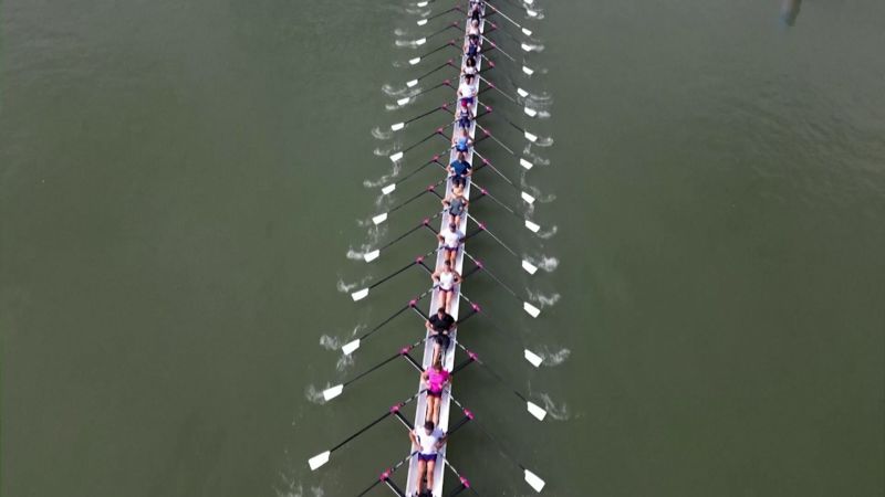 The World’s Longest Rowing Boat Has A Mission Ahead Of The Paris ...