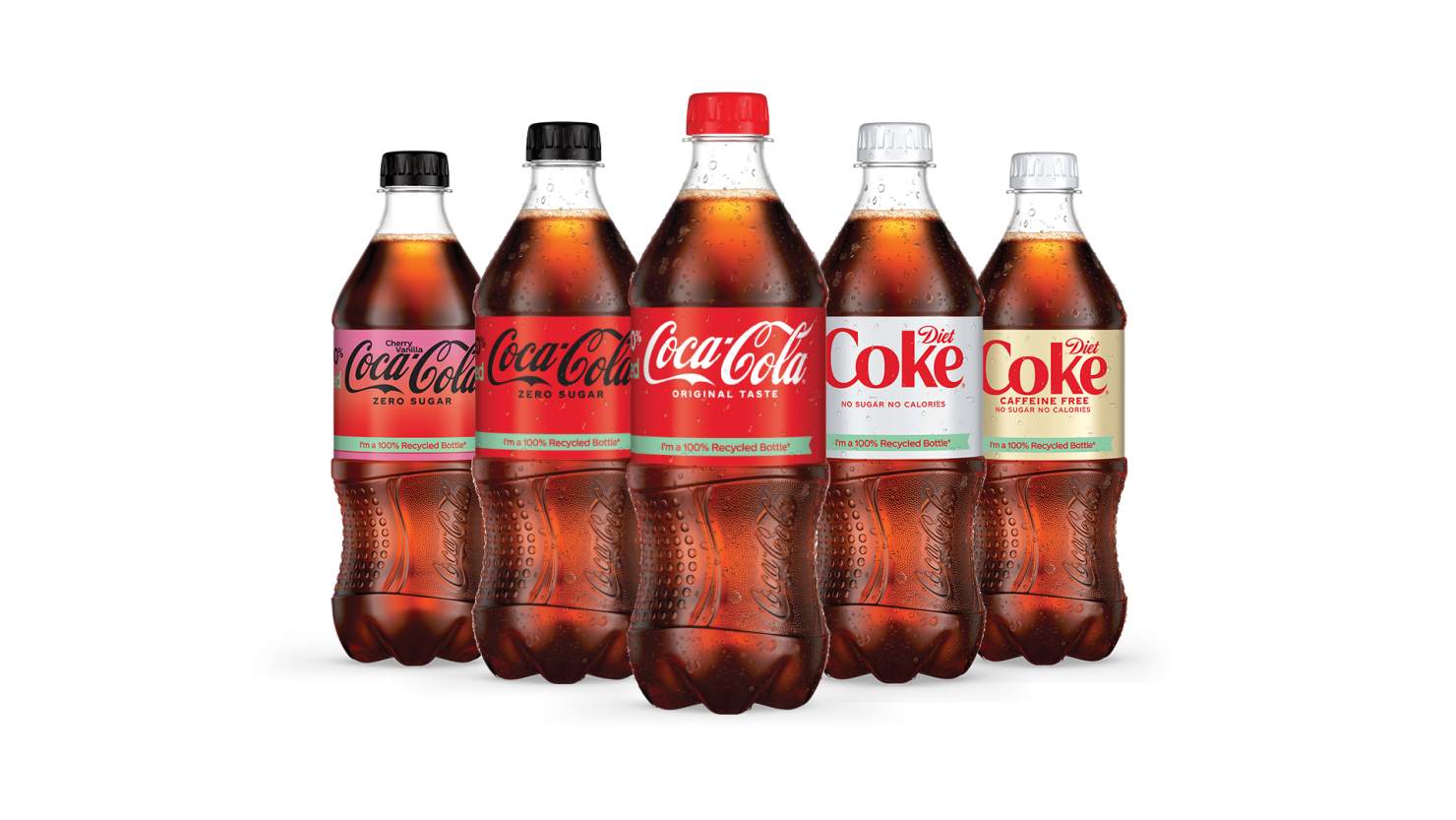 Coca-Cola's new bottles, made from recyclable materials, rolls out this week.