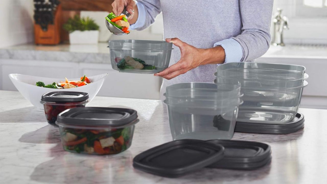 Meal Prep Containers - 30 Reusable Plastic Containers with Lids –  PrepNaturals
