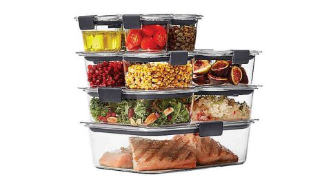 Rubbermaid Brilliance 22-Piece Food Storage Container Set