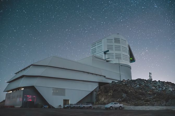 The Vera C. Rubin Observatory is a new telescope under construction in Chile, atop a mountain that is 2,682-meters (8,800-feet) tall. It will offer an unprecedented look at our solar system and the universe.