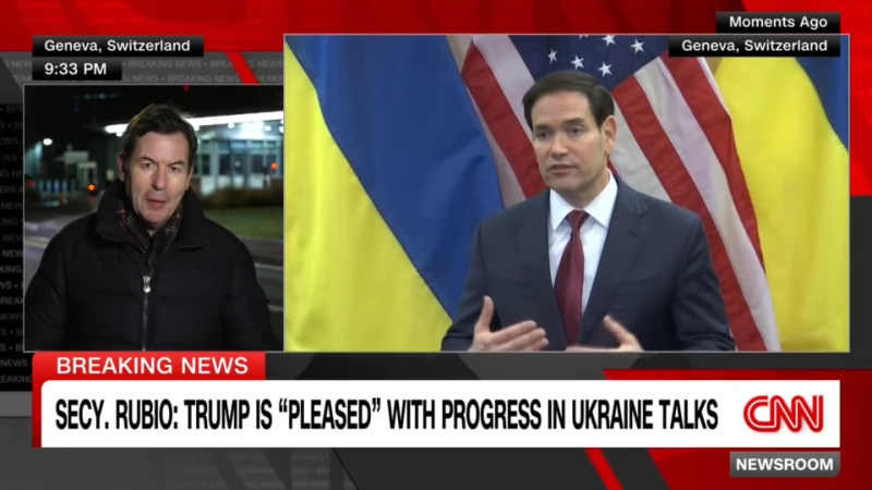 Secy. Rubio: We hope to reach an agreement on plan to end the Ukraine war by Thursday.