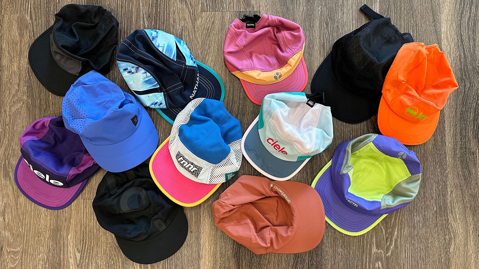 TrailHeads Men's UV Protection Running Hat - Black
