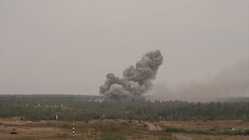 CNN on the ground for massive military exercises for Russia and Belarus